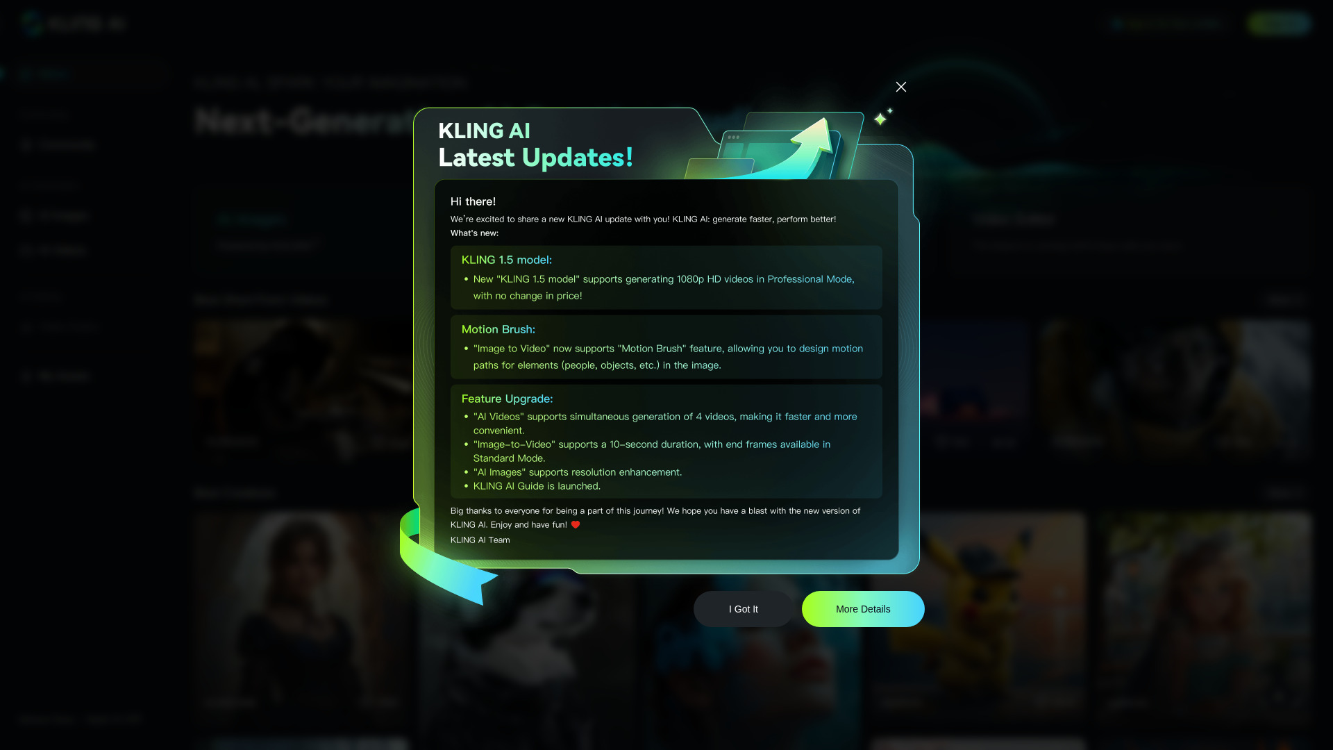 klingai.com - AI Tool