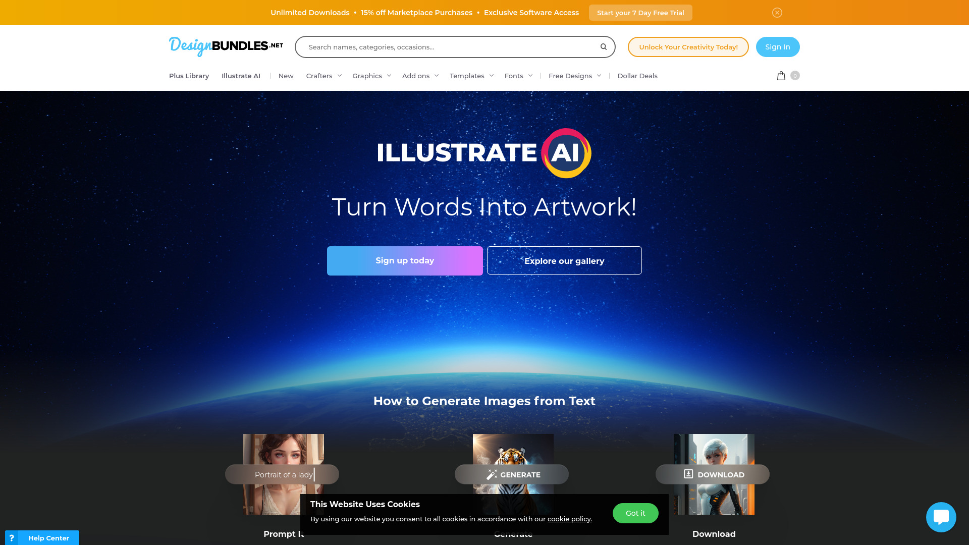 Illustrate AI - AI Tool