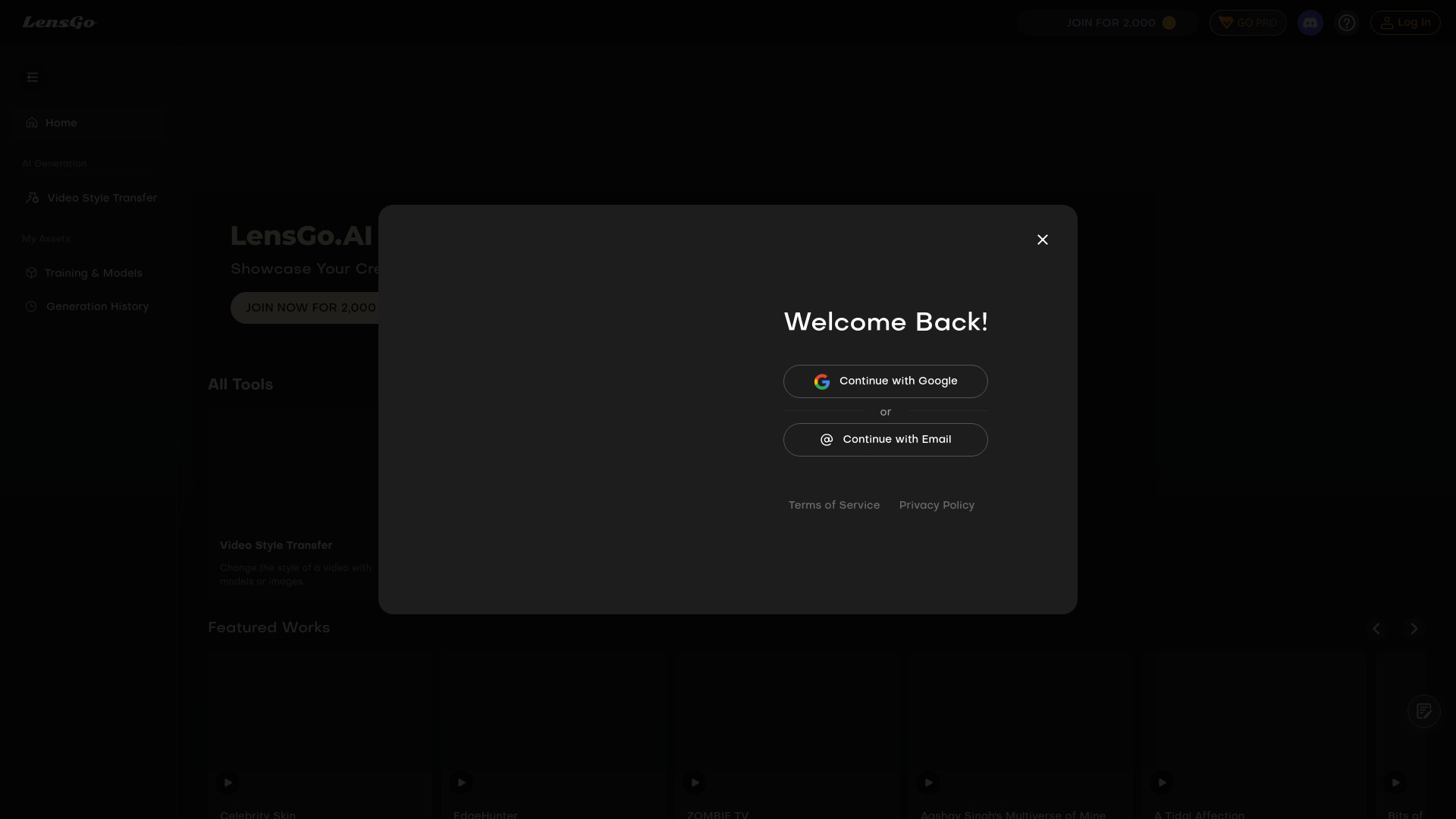 Lensgo - AI Tool