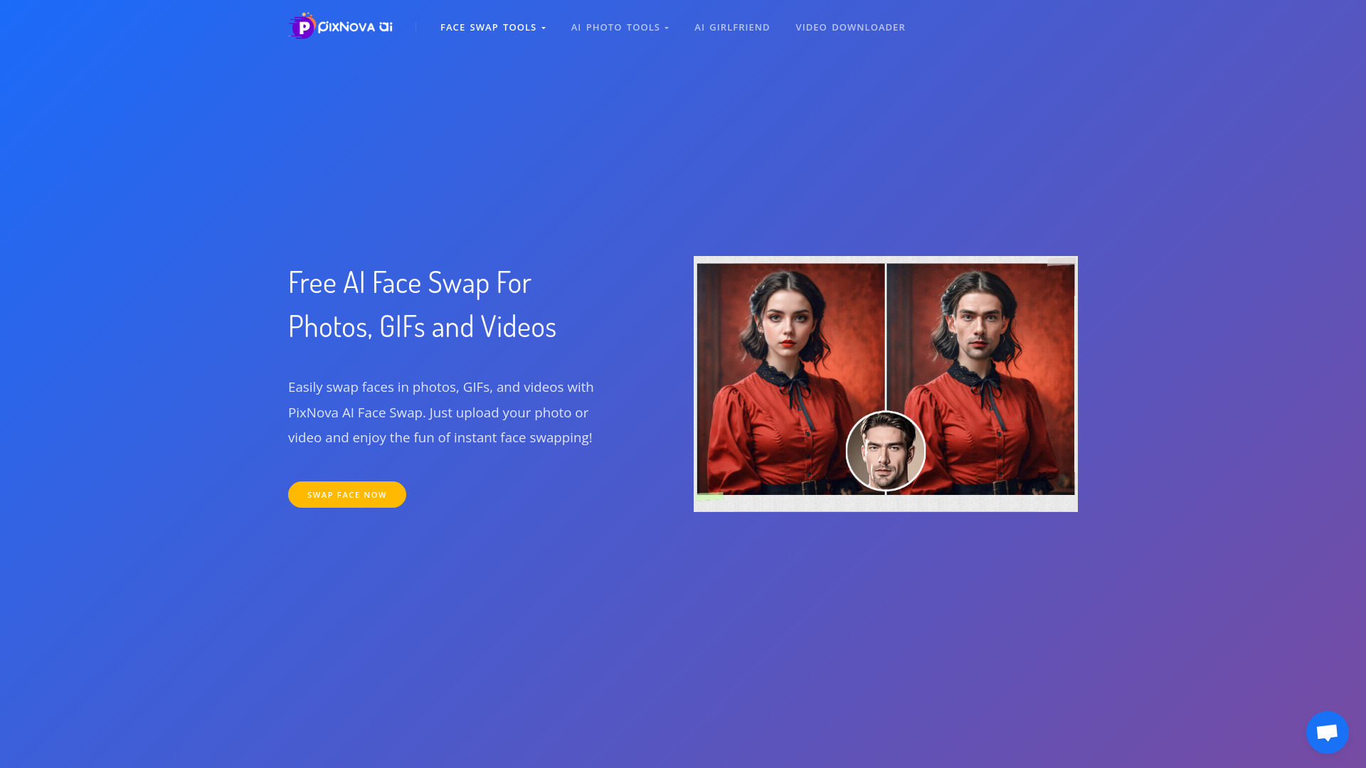 PixNova Face Swap - AI Tool