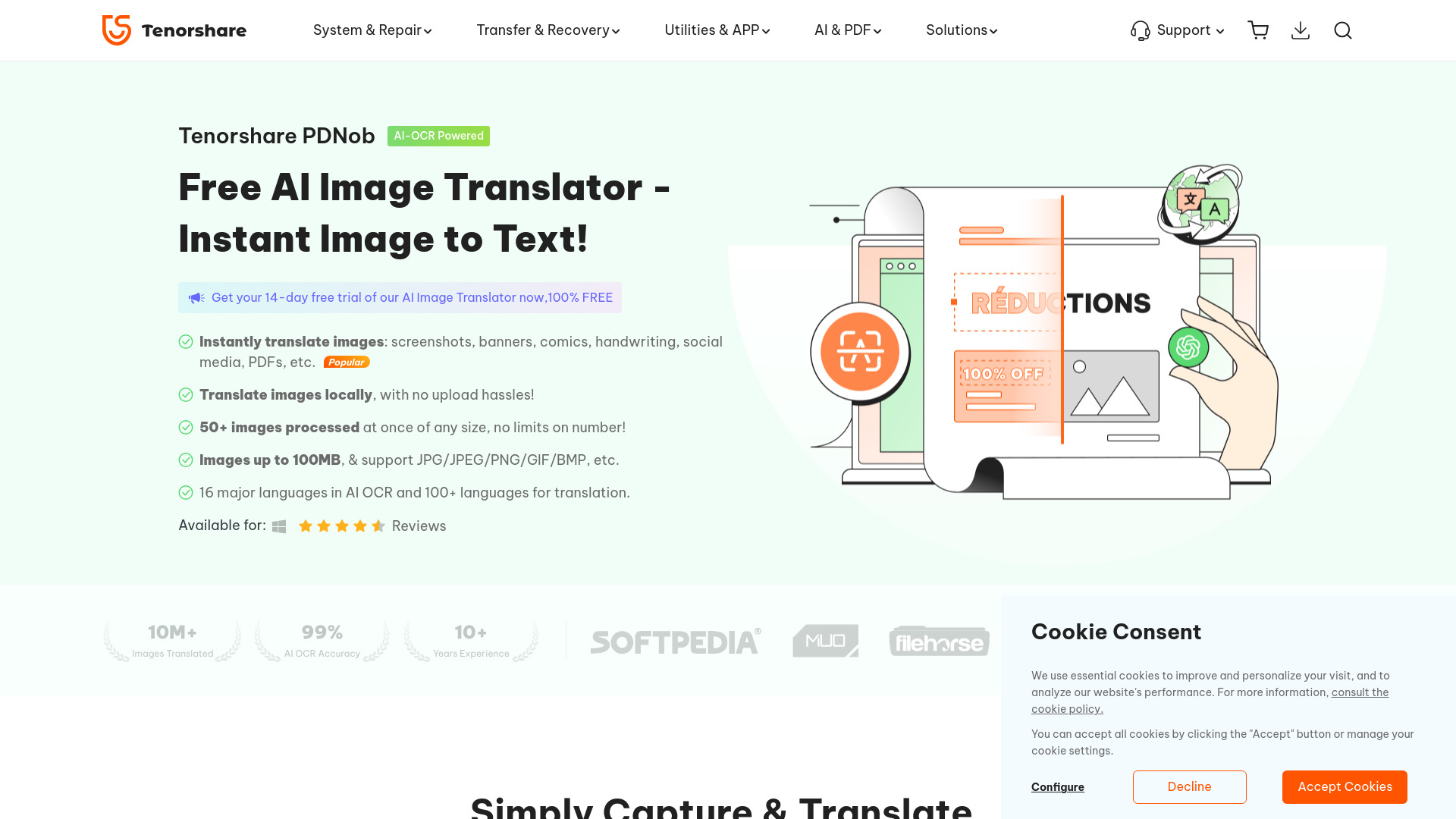 PDNob Image Translator - AI Tool