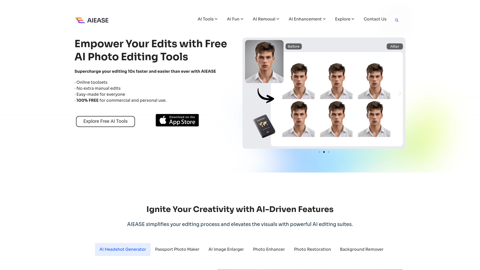 AI Ease AI Photo Editor - AI Tool