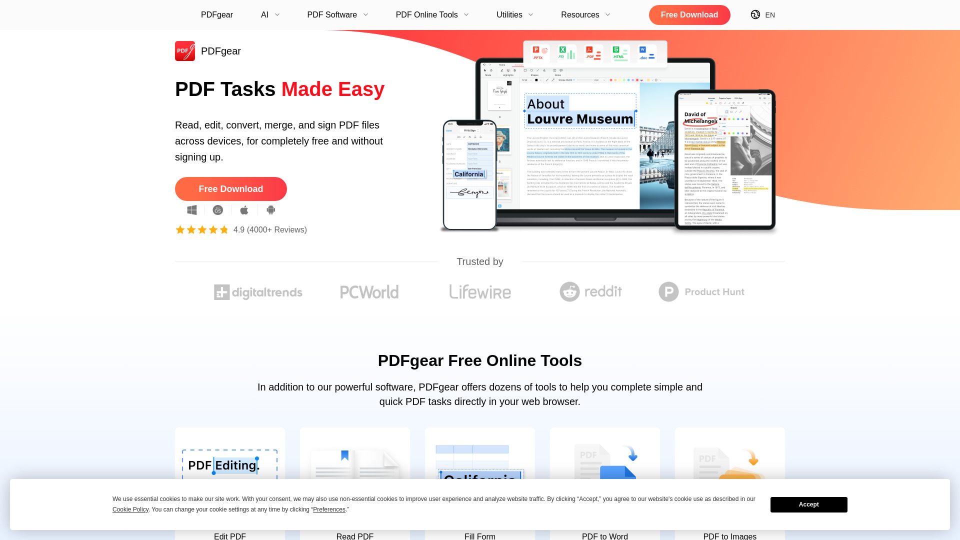 PDFgear - AI Tool