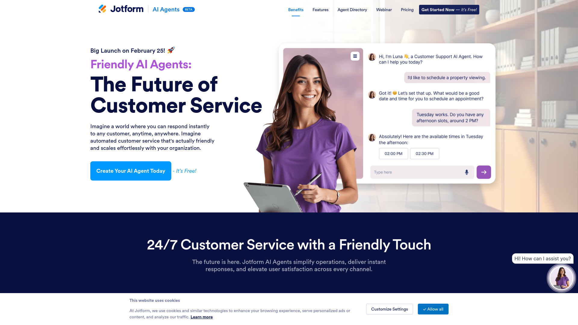 Jotform AI Agents - AI Tool