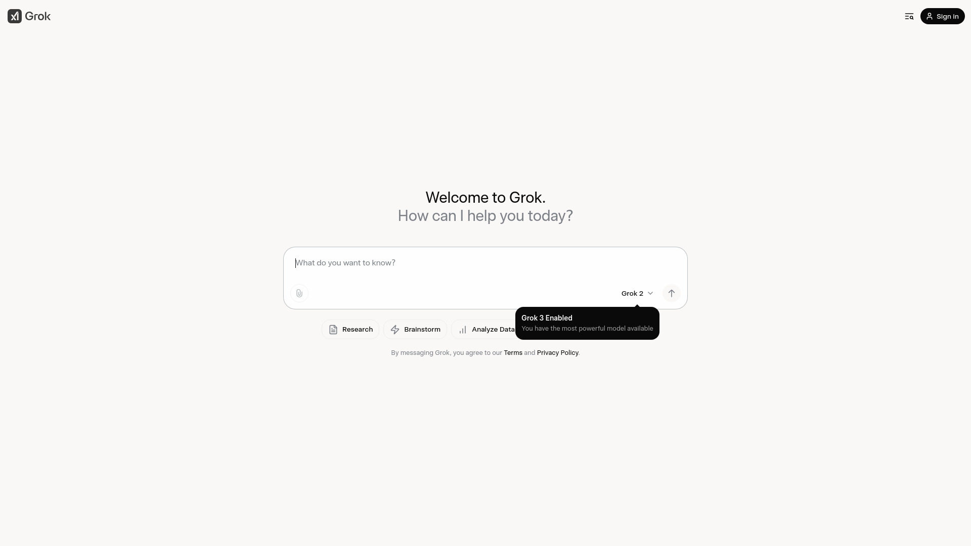 Grok - AI Tool