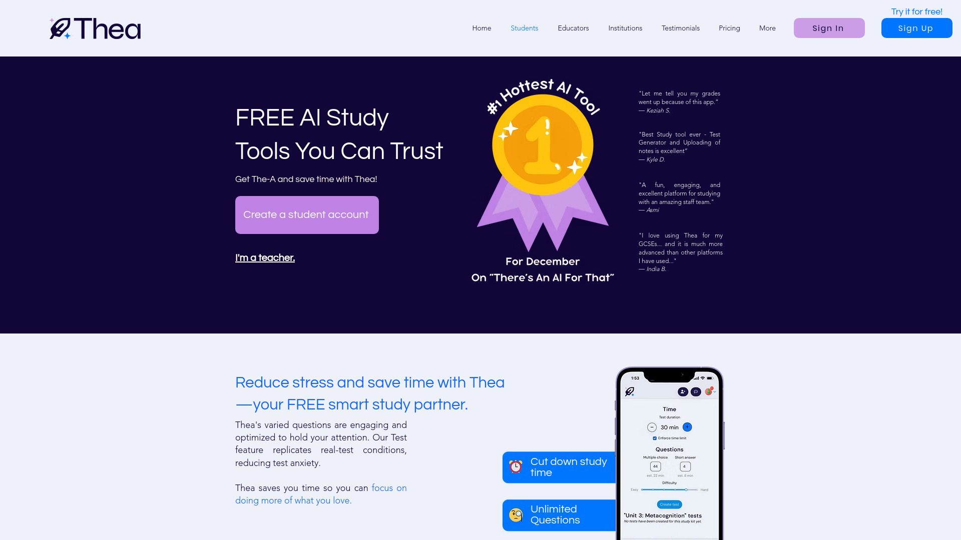 Thea - AI Tool