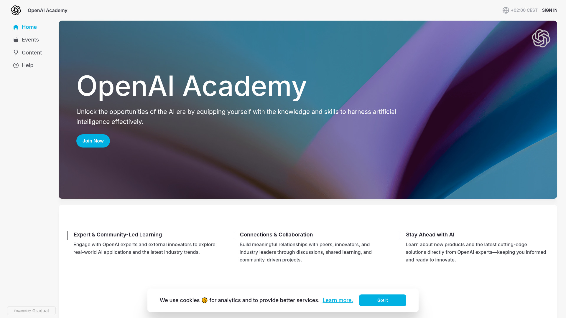 OpenAI Academy - AI Tool