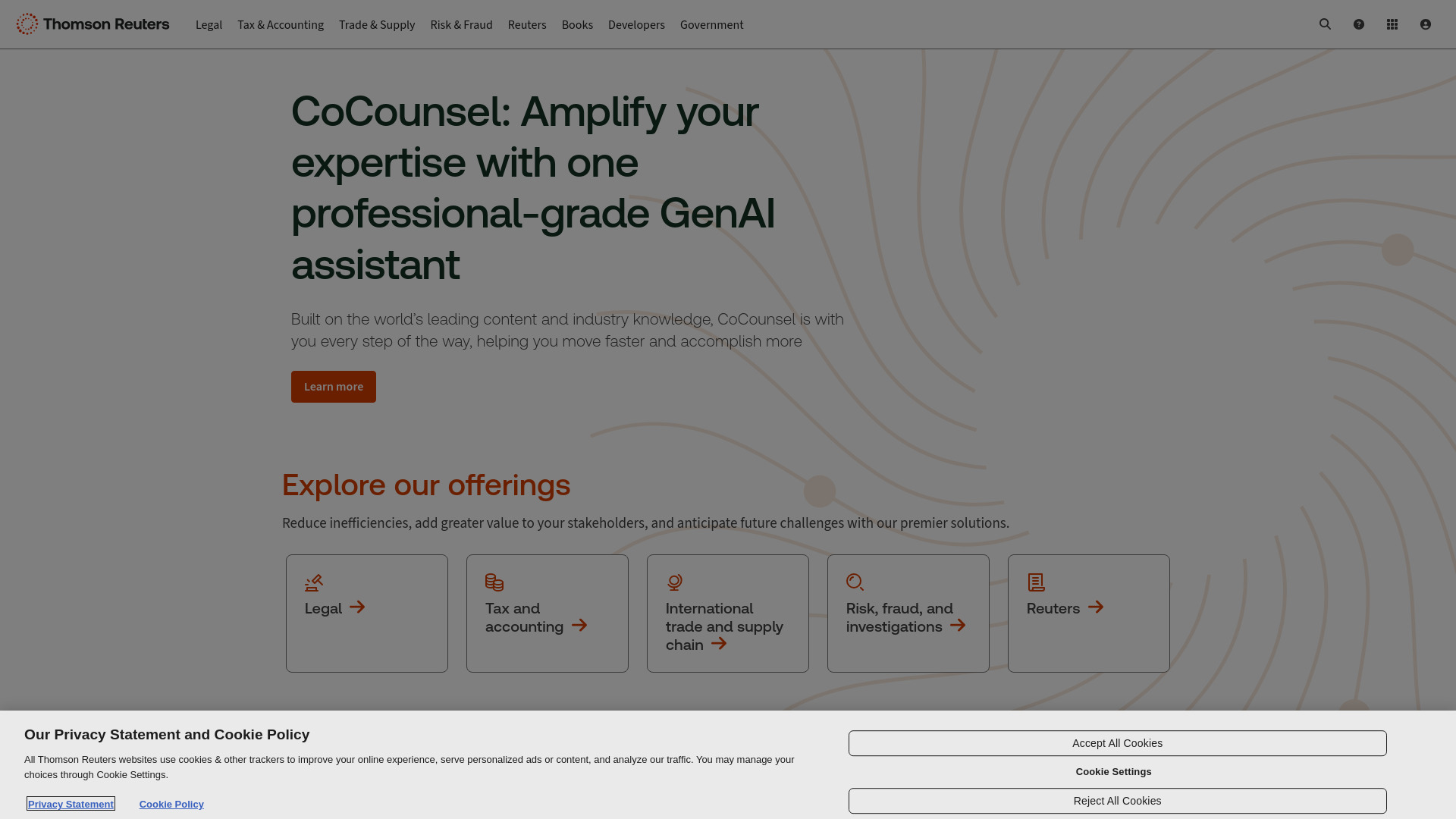 Thomson Reuters - AI Tool