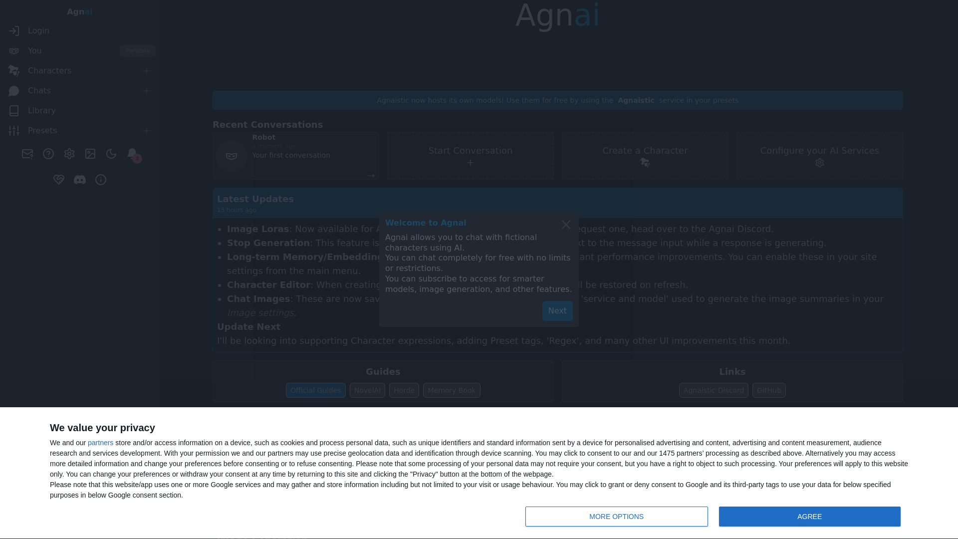 Agnaistic-agnai chat - AI Tool