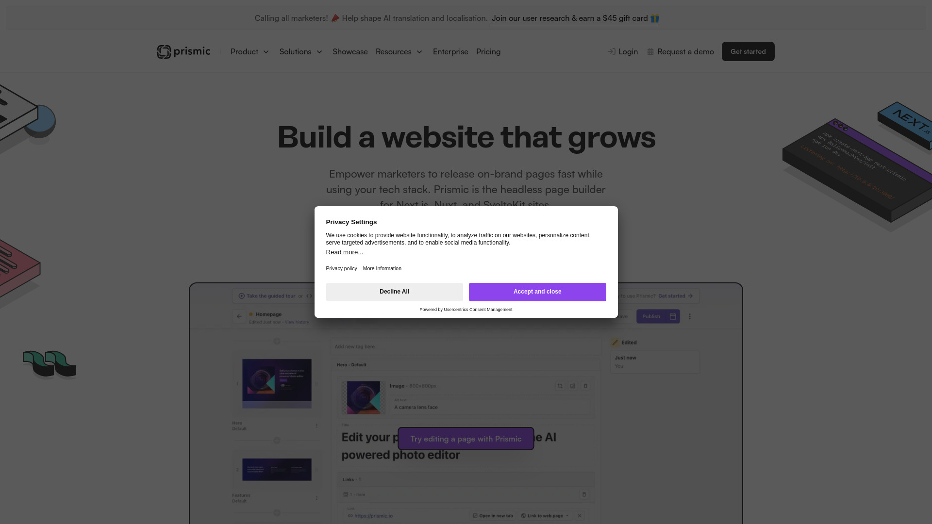 Prismic - AI Tool