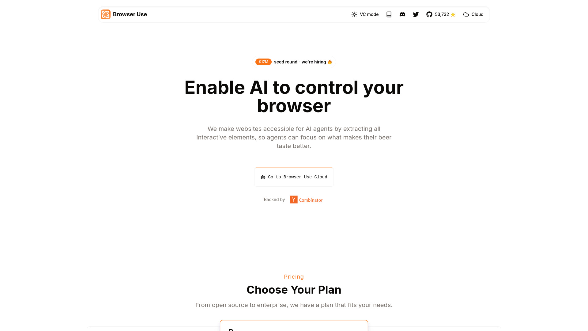 Browser Use - AI Tool