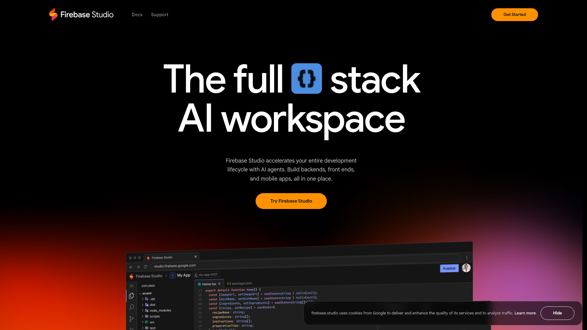Firebase Studio - AI Tool