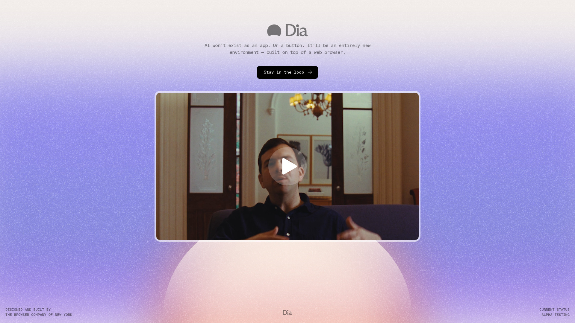 Dia Browser - AI Tool