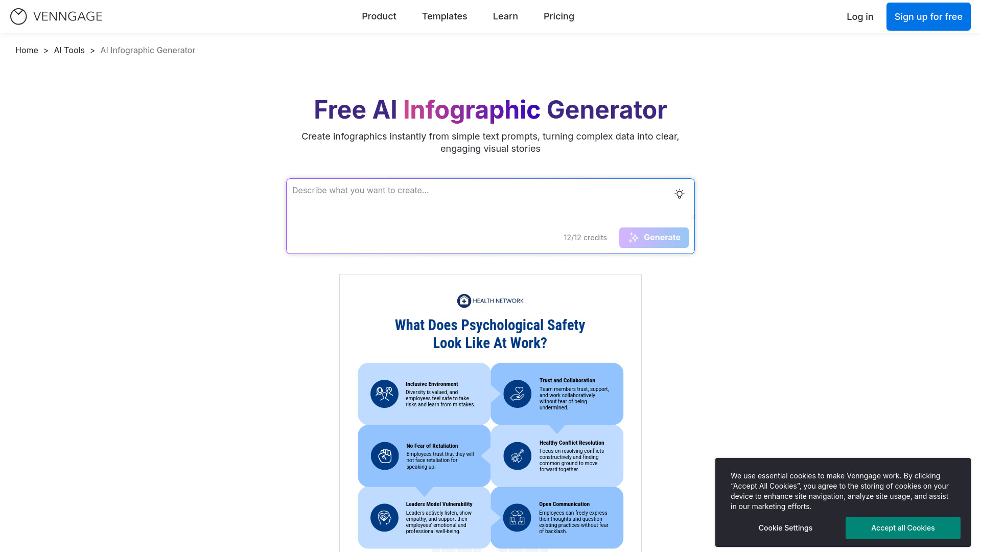 AI Infographic Generator - Make Infographic in Seconds - AI Tool