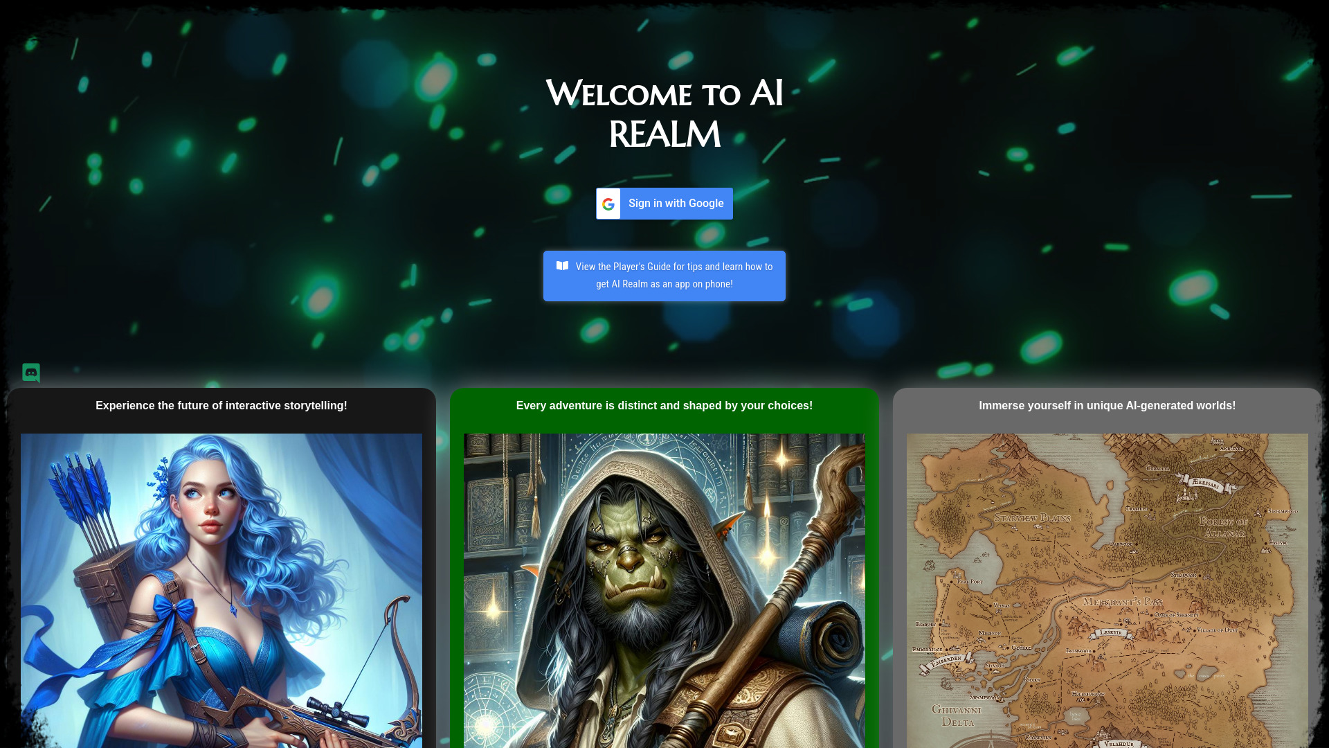 AI Realm - AI Game Master - AI Tool