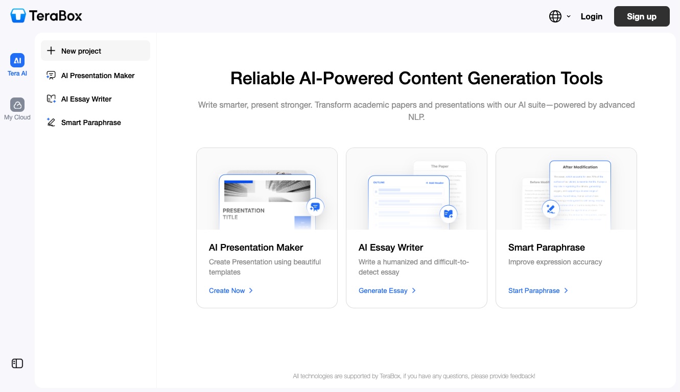 TeraBox - AI Tool