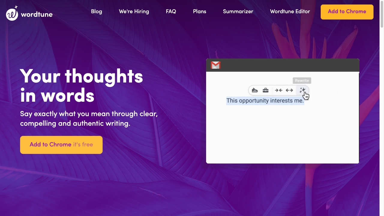 Wordtune - AI Tool