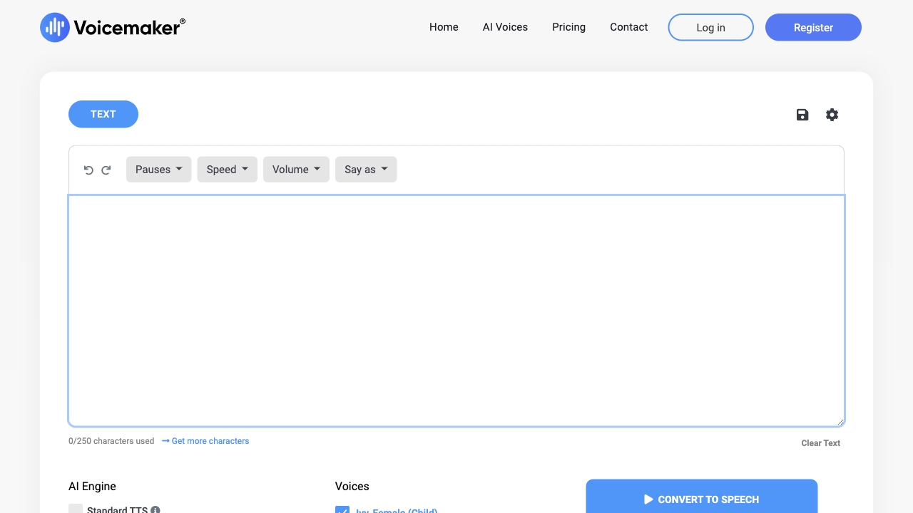 Voicemaker - AI Tool