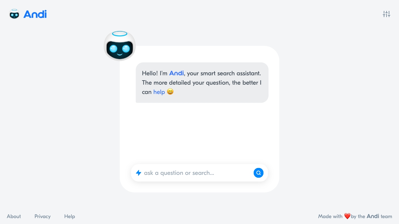 Andi - AI Tool