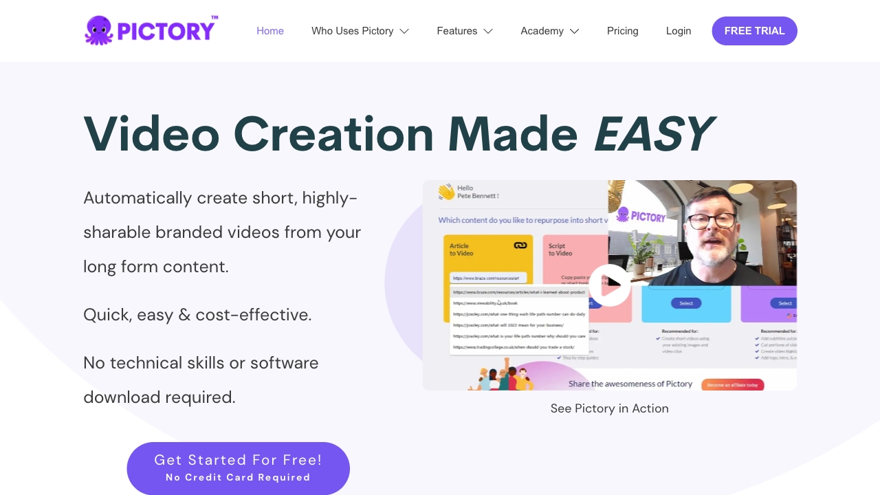 Pictory - AI Tool