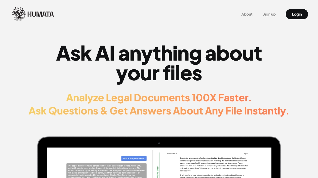Humata AI - AI Tool