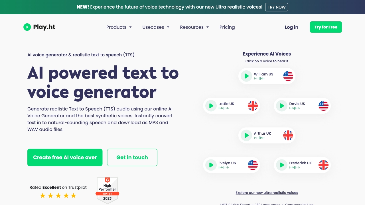 Play.ht - AI Tool