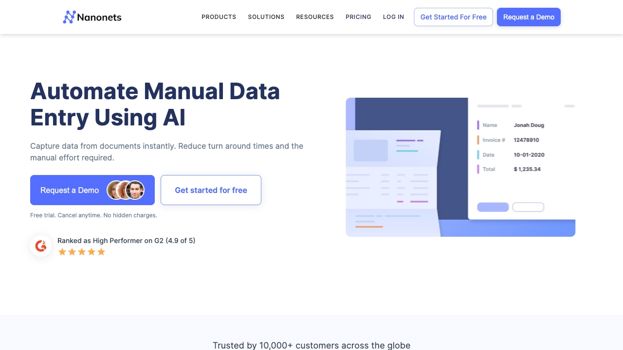 Nanonets - AI Tool