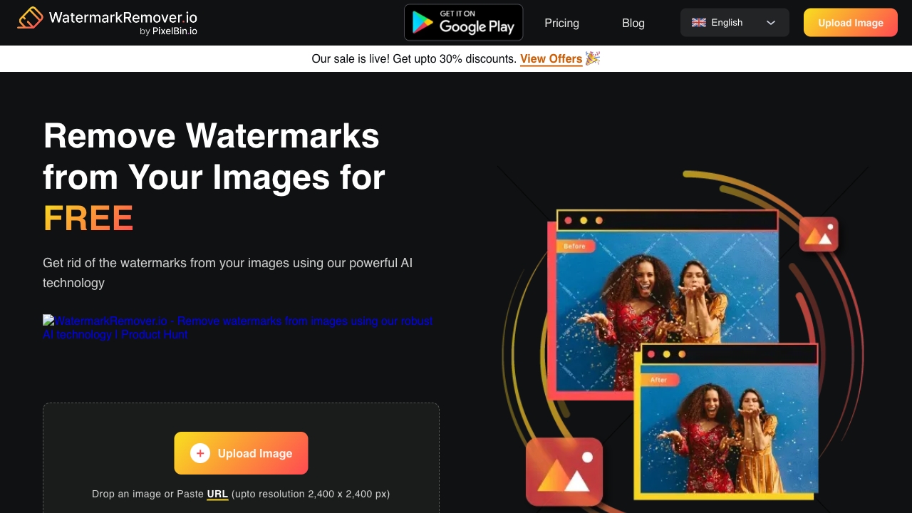 WatermarkRemover.io - AI Tool