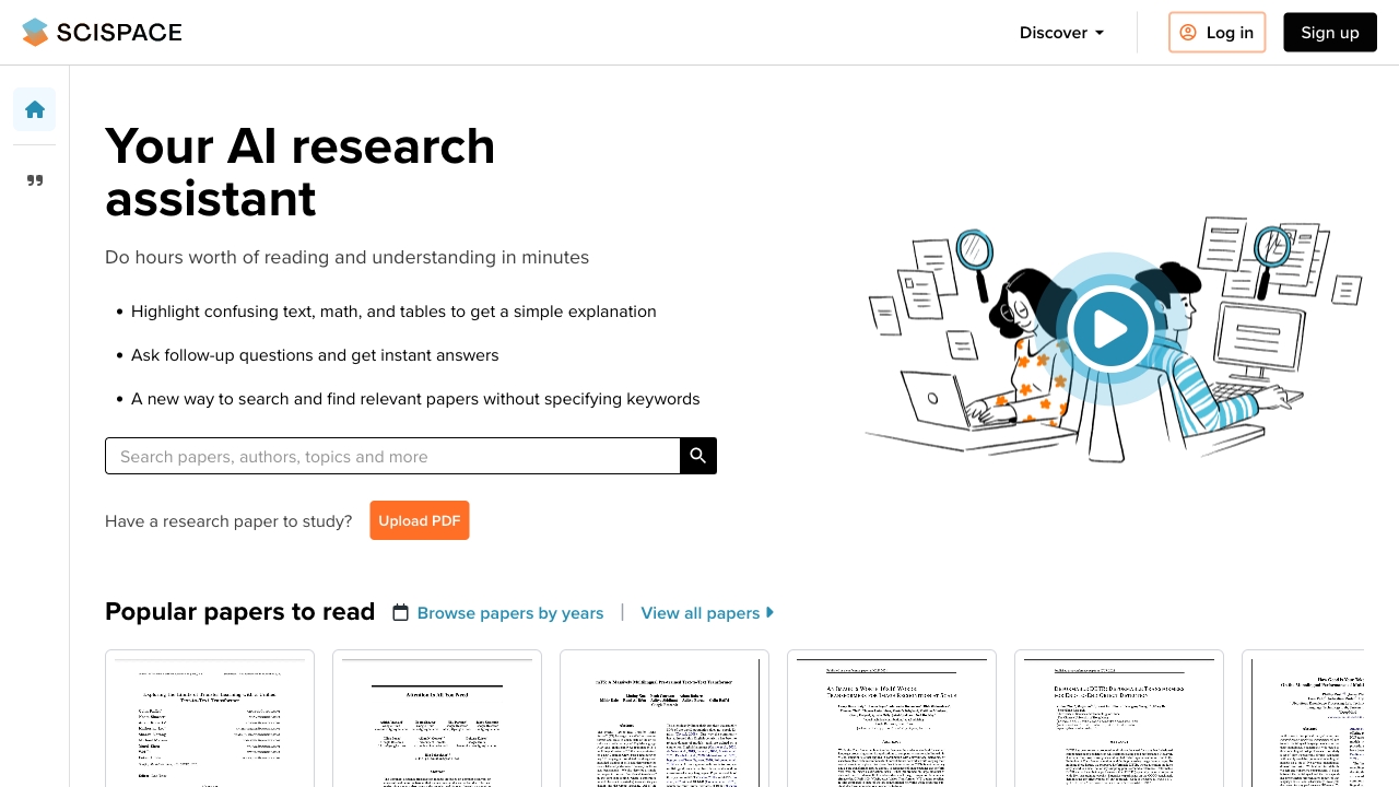 Scispace - AI Tool